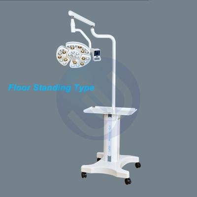 China Shadowless Dental Implant Lamp Oral LED Light Standing On Type 120mm (floor distance for 900mm) for sale