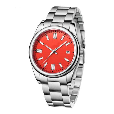 China Automatic Date Waterproof Self-winding Luxury Wristwatches Customized Japanese Automatic Movement Stainless Steel Mechanical Watch for sale