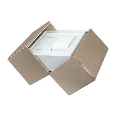 China jewelry & Watch & Fashionable New And American Eyewear European Style Brushed Leather Box Packaging Box for sale