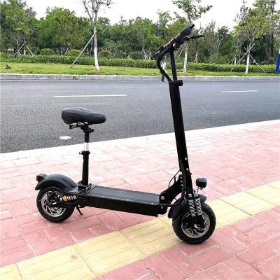 China High quality low cost aluminum alloy+iron 52V 48V e-scooter with two seats for sale for sale