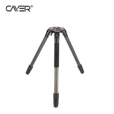 China Hot Selling Lightweight Video Camera Tripod Cayer CT3360 Carbon Fiber Camera Tripod Travel For Photographic Equipment for sale