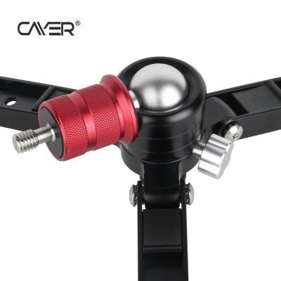 China Cayer SV5 Mini Tripod Folding Tripod Portable Desktop Camera Photographic Equipment Mini Tripod Stand For Macro Shooting Tripod for sale