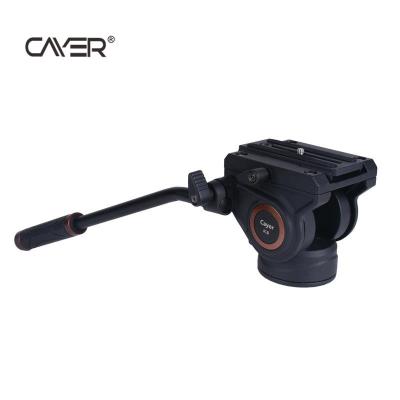 China Durable High Quality Cayer K3 Liquid Head for Video Tripod or Monopod Liquid Head with 1/4-Inch and 3/8-Inch Quick Release Plate Screws for sale