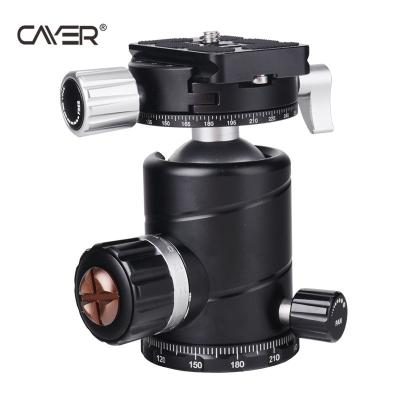 China Hot Selling Adjustable Ball Head Tripod Gimbal Ball Head With 3/8 Base Screw for sale