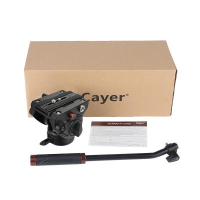 China Cayer H4 Good Quality Durable Liquid Tripod Head for sale