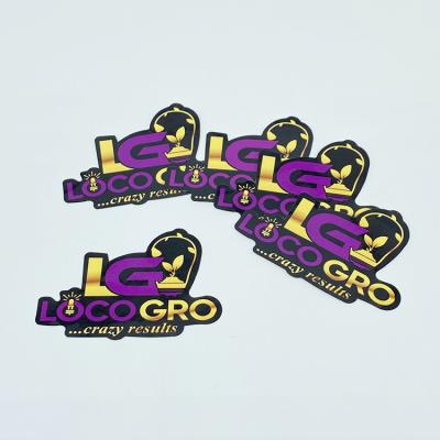 China Holographic Custom Design Logo Waterproof Vinyl Print Cartoon Custom Die Cut Stickers for sale