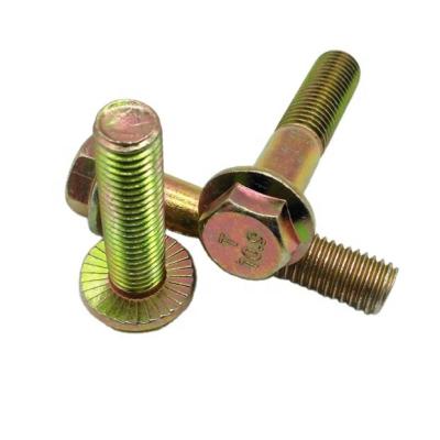 China Long life Furniture Assembly Fasteners flange head bolt hex flange bolts din 6921 customized flange hex bolt for sale