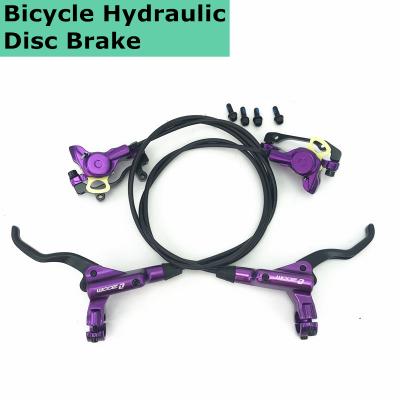 China Mountain Bikes Mountain Bike Disc Brake Kit Set MTB Bicycle Hydraulic Disc Brake Front and Rear Bike Parts for sale