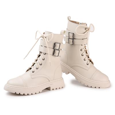 China Round Fashion Roman Lady Girl Winter Shoe Women's Chunky Ankle Boot Cowboy Cowgirl Platform Shoe for sale