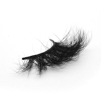 China 3D Layered Natural Thick Tapered Elegant Soft Thin Strip Handmade Wholesale Best Mink Eyelashes for sale