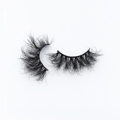 China 3D Layered Cheap Price Sleek Elegant Exclusive Bulks 25mm 3d Fluffy Natural Mink Eyelash for sale