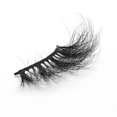 China 3D Layered Simple Group Handmade Professional Wholesale Charming Beautiful Fluffy 25mm Mink Eyelashes for sale