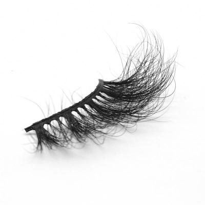 China 3D Layered Fluffy Curl Tapered Mink Eyelash Extensions Charming Luxury Classic Wholesale 25mm for sale