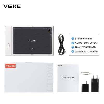 China Shockproof VGKE Dual SiMold 4 Not Until Septemberm 4g Card Tablet 10.Inch Android Wifi Mini Kids Tablet Educational Children for sale