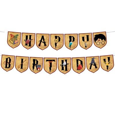 China New Fashion Happy Birthday Party Supplies Sets Party Decorations Favors Happy Birthday Banner Decoration Parties for sale