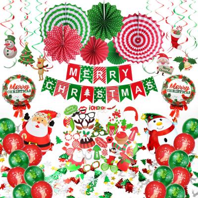 China Wholesale Fashion Christmas Latex Foil Balloons Santa Balloons Christmas Party Supplies For Christmas Party Decoration for sale