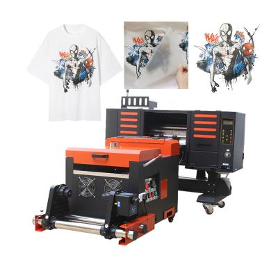 China Hotels A3 30cm Width DTF Direct To Film With Powder Shaker Heat Press Impresora For T Shirt Fabric Using PET Film DTF Machine Printer for sale