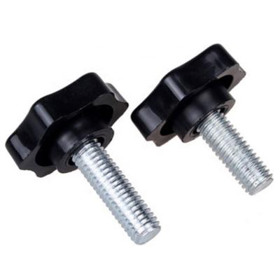 China Stainless Steel Plastic Head Handle Adjustable Thumb Screw Feet Furniture Screw China Manufacturer for sale