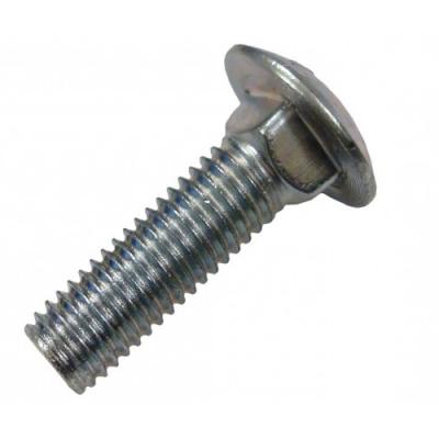 China Construction DIN603 Galvanized Carriage Bolt Nickel Plated Half Wire Carriage Bolt Fasteners China for sale