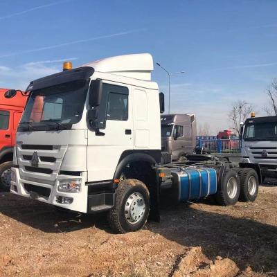 China Cheap price Sinotruk howo 371hp Euro2 heavy duty tractor trailer truck head 680*250*340 for sale