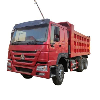 China Used heavy duty truck 371 hp with 10 wheels used howo tractor trucks 6800x2496x3200 mm for sale