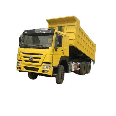 China Sinotruck Engine 371 Engine Used Howo Tipper Dump Truck For Africa 6800x2496x3200 mm for sale