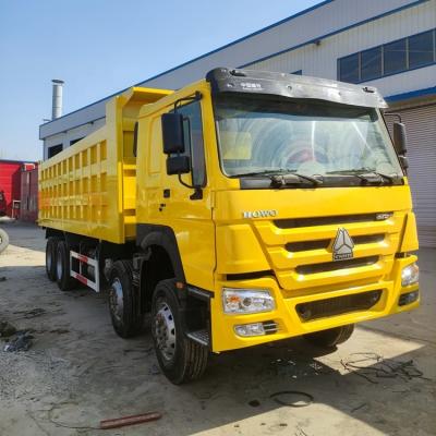 China Large capacity heavy duty howo dumptruck prices in good working conditions > 8L for sale