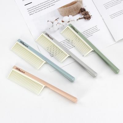 China 2020 Latest Design 2020 Big Tooth Household Comb Long Plastic Wethair Comb For Lady for sale