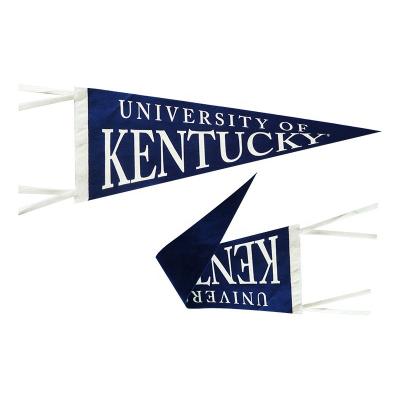 China PENNANT Custom Design Sports Felt Pennants Sublimation Flag Pennant for sale