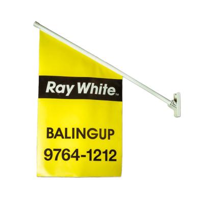 China Hot Wholesale Advertising Flag Rock Band Poster Flag Angled Wall Mounted Flag for sale