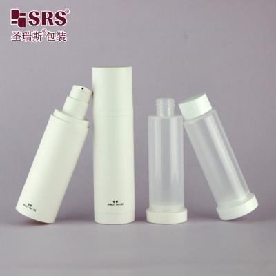 China 30 ml 50 ml 100 ml PP PCR Recycleerbare lege luchtloze serumvervangingsfles Te koop