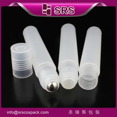 China Shengruisi packaging RPP-15ml plastic roll on bottle with PP cap for sale