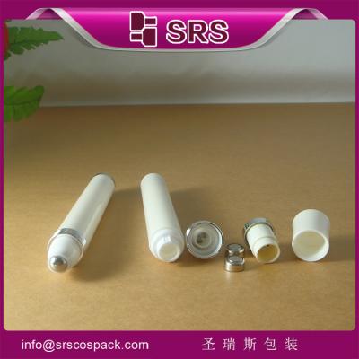 China SRS China fabricante vibrante 10 ml de plástico en una botella para el embalaje de la crema para los ojos en venta