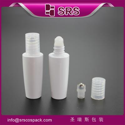 China rollo de PET blanco en el frasco de embalaje cosmético para crema en venta