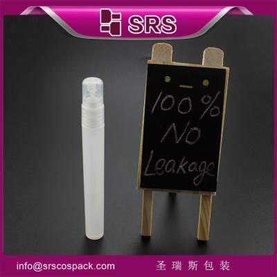 China SRS vacío Perfume 16ml Sprayer Bomba naturaleza Color Contenedores de plástico personalizados para la venta en venta