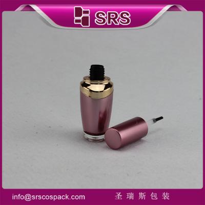 China Shengruisi Verpackung NP-001 8 ml Nagellackflasche aus Kunststoff mit Bürstenkappe zu verkaufen