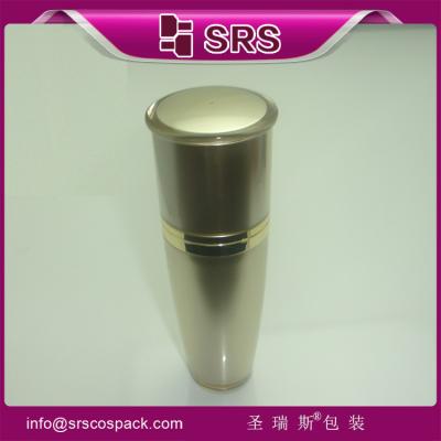 China manufacturing 15ml 30ml 50ml plastic cream bottle with pump for sale