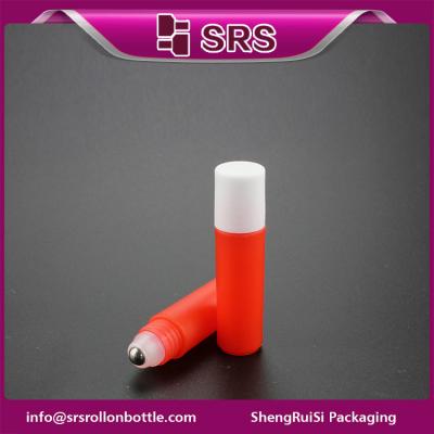 China 2ml roller bottle wholesale ,red color mini plastic bottle for sale