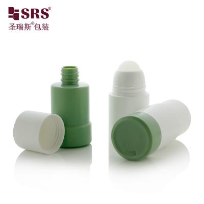 Cina 50 ml 75 ml vuoto Rimpiazzabile Personalizzazione Colore Logo Stampato Rollo Sul Deodorante Bottiglia in vendita