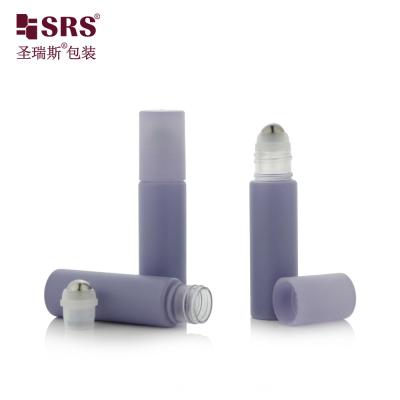 China Garrafas de plástico em rolos de PET de cor personalizada vazia para líquido anti-coceira 10ml Roll On Bottle à venda