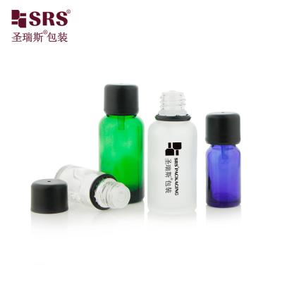 China Luxury Empty Elegant Cosmetic Perfume Child Resist Cap Oil Glass Bottle for sale