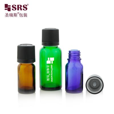 China Botellas de vidrio vacías de 5 ml 10 ml 15 ml 30 ml 50 ml 100 ml 18/415 con tapa resistente a los niños en venta