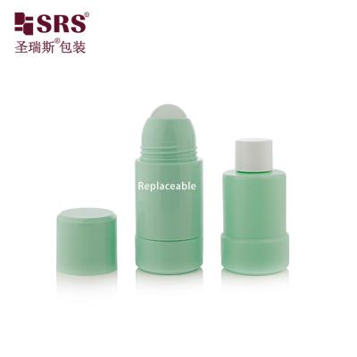 China 50 ml 75 ml de garrafa de desodorante de rolos de parede dupla reutilizável à venda