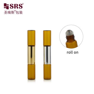 China Upgrade Your Essential Oil Routine with Round Perfume Glass Roll On Bottle No Leakage for sale