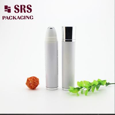 China 30ml de lujo personalizado rollo vibratorio en botella con una gran bola de metal aceite de masaje para el cuidado del cabello en venta