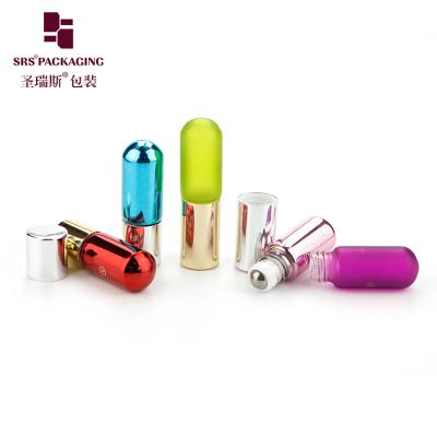 China BLP-3ML Personalización conveniente tubo de vidrio enrollar en la botella para la aplicación controlada fórmula de masaje de aceite esencial en venta