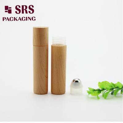 China customized plastic roll on metal ball empty water printed no leakage hair serum bottle for sale