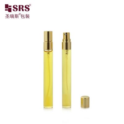 China BLPA-10ML botella de vidrio transparente barata pulverizador de perfume tamaño de bolsillo Embalaje personalizado en venta