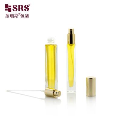 China GSB2-10ML lujo sin fugas forma cuadrada personalización pulverizador atomizador botella de perfume fragancia en venta