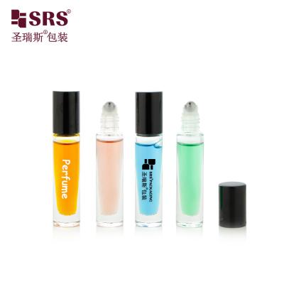 Cina GB1-5ML Dimensioni da viaggio Pocket cute rotondo Corto rotolo di vetro sulla bottiglia Per l'olio per unghie confezionamento cosmetico in vendita